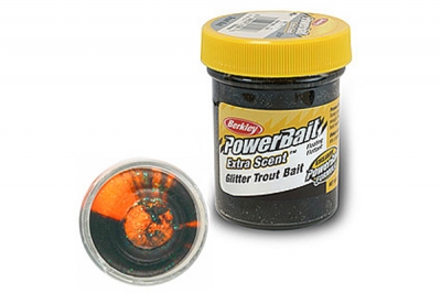 Berkley Trout Black Orange Glitter ESTBG-BO