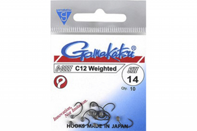 Gamakatsu C12 Weighted Hook