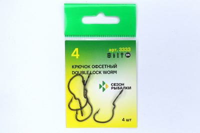 Сезон Рыбалки (Fish Season) Double Lock Worm