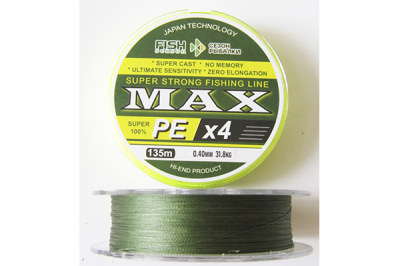 Сезон Рыбалки (Fish Season) Max PEx4 135m Moss Green
