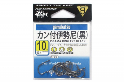 Gamakatsu Iseama Ring Eye Black