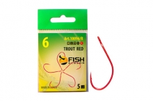Сезон Рыбалки (Fish Season) Крючок Trout Red