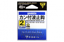 Gamakatsu HATOBARI RING EYE с ушком (Япония)